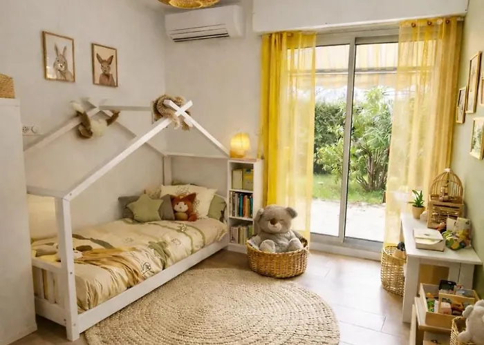 Havre De Paix A Cimiez -t4 En Rez-de-jardin Apartman *